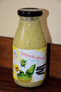 Gaspacho de courgettes-basilic 260g